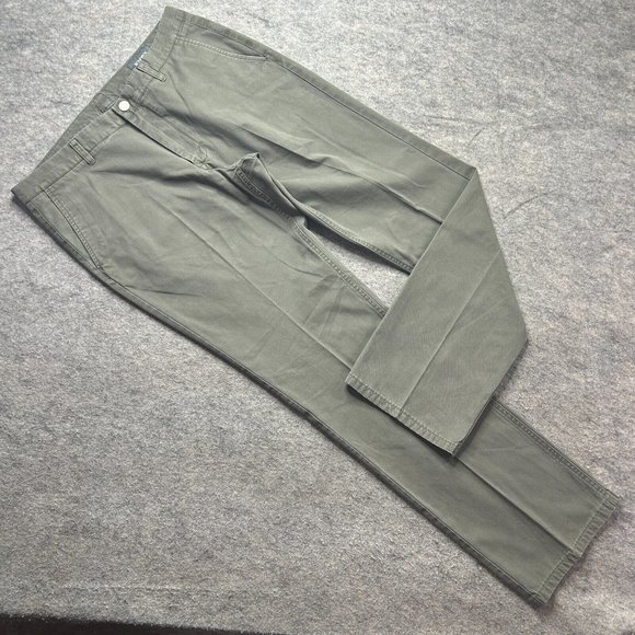 Pantalon Chino Homme Bonobos - Gris - Taille 35x32 - Coupe Athlétique - Préppy - Occasion